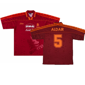 Roma 1995-96 Home Shirt (Good) (Aldair 5)_0