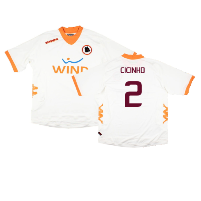 Roma 2011-12 Away Shirt (S) (Excellent) (Cicinho 2)