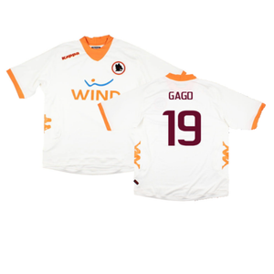 Roma 2011-12 Away Shirt (L) (Gago 19) (Excellent)_0