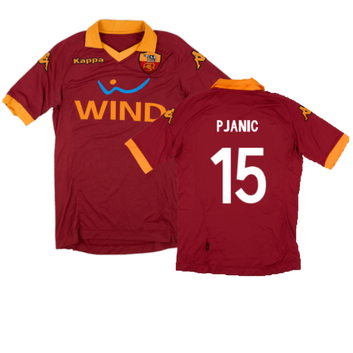 Roma 2012-13 Home Shirt (MB) (Pjanic 15) (Very Good)