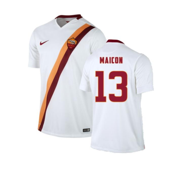 Roma 2014-15 Away Shirt (2XL) (Excellent) (Maicon 13)