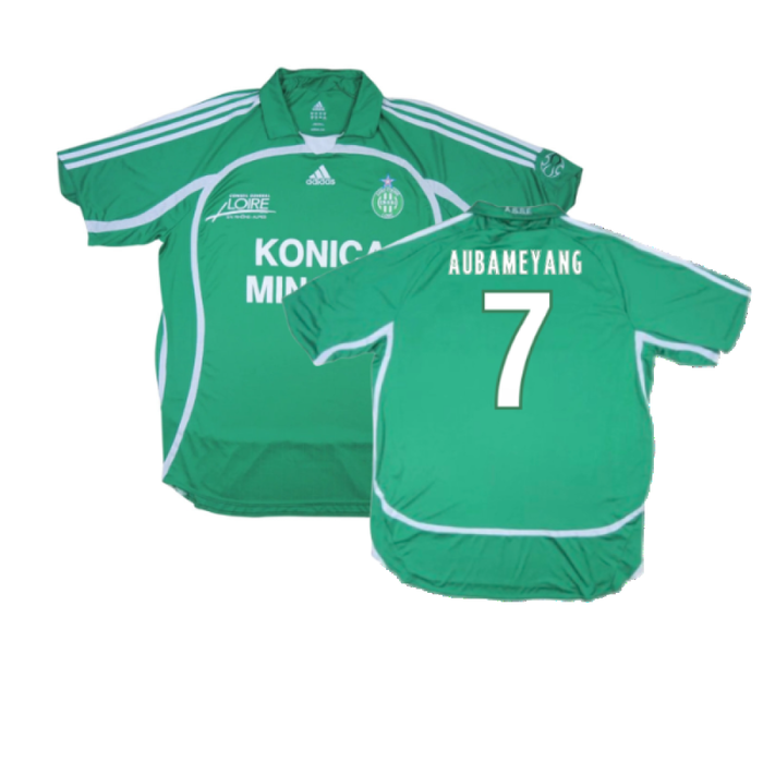 Saint-Etienne 2006-07 Home Shirt (M) (Excellent) (AUBAMEYANG 7)