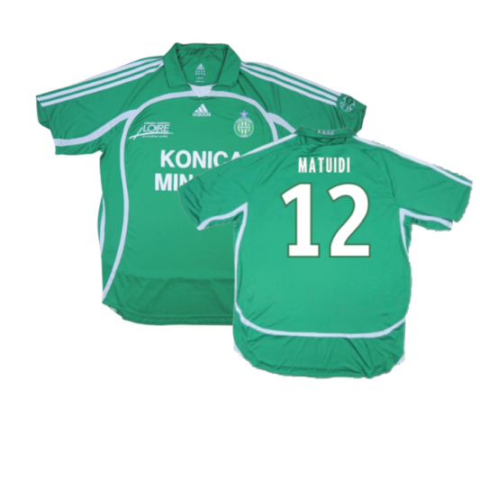 Saint-Etienne 2006-07 Home Shirt (M) (Excellent) (MATUIDI 12)_0