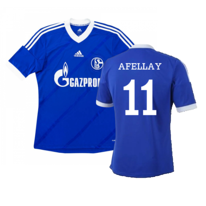 Schalke 2012-14 Home Shirt (XL) (Good) (Afellay 11)