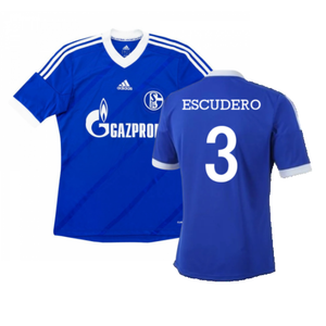 Schalke 2012-13 Home Shirt (Excellent) (Escudero 3)_0