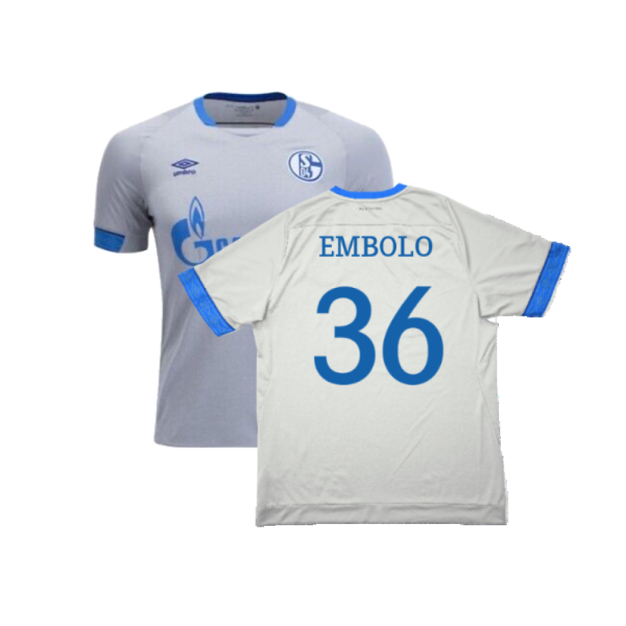 Schalke 2018-19 Away Shirt (Excellent) (Embolo 36)