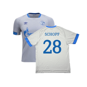 Schalke 2018-19 Away Shirt (Excellent) (Schopf 28)_0