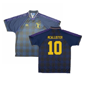 Scotland 1994-96 Home Shirt (Very Good) (McAllister 10)_0