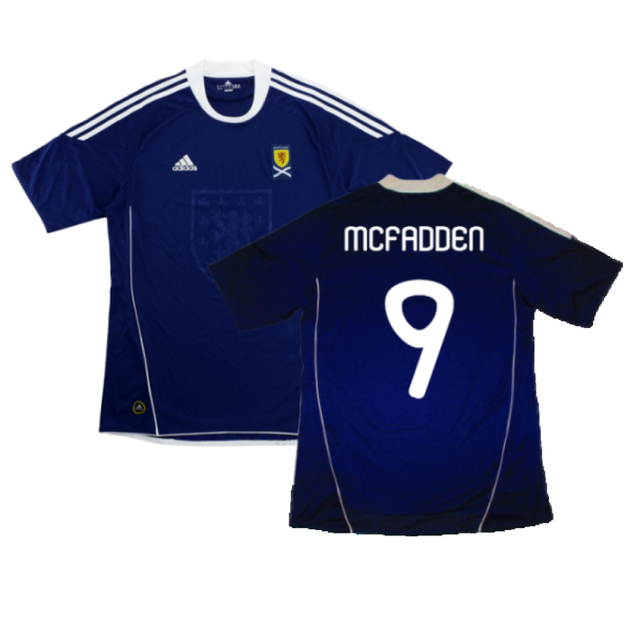 Scotland 2010-11 Home Shirt (Excellent) (MCFADDEN 9)