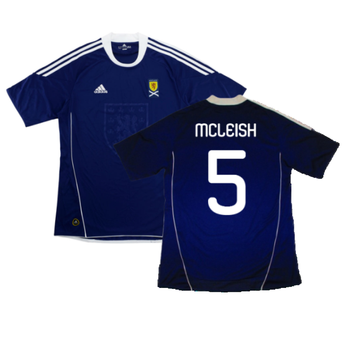 Scotland 2010-11 Home (Very Good) (MCLEISH 5)