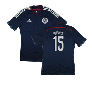 Scotland 2014-15 Player Issue Home Shirt (M) (Excellent) (Naismith 15)_0
