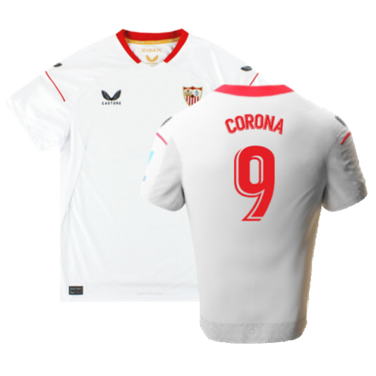 Sevilla 2022-23 Home Shirt (M) (Good) (Corona 9)_0