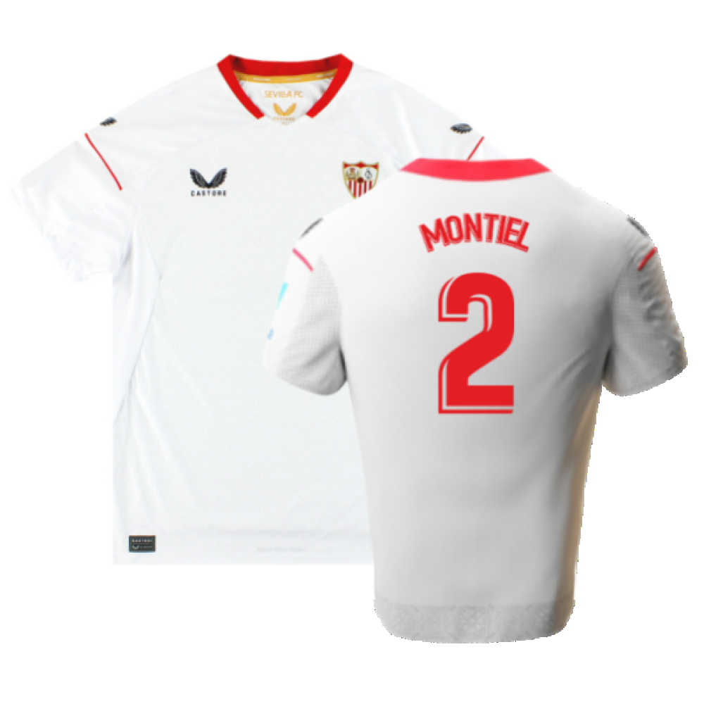 Sevilla 2022-23 Home Shirt (M) (Excellent) (Montiel 2)_0