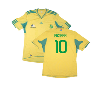 South Africa 2010-11 Home Shirt (XL) (Excellent) (Pienaar 10)_0