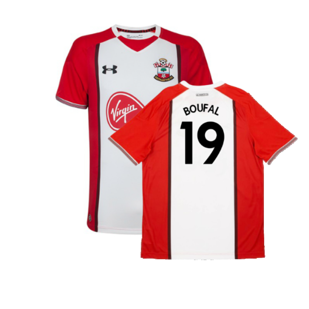 Southampton 2017-2018 Home Shirt (L) (Excellent) (Boufal 19)_0