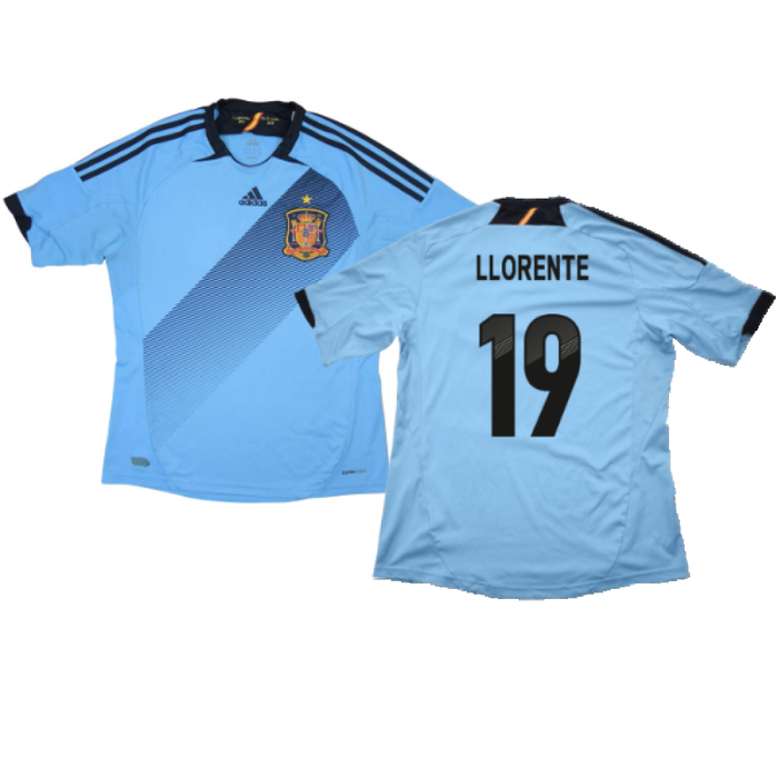 Spain 2012-13 Away Shirt (XLB) (Very Good) (Llorente 19)