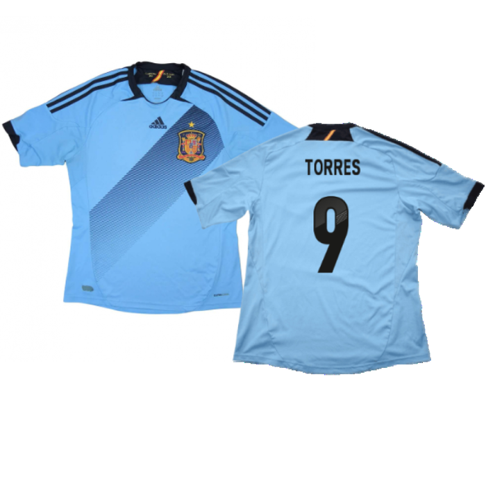 Spain 2012-13 Away Shirt (L) (Excellent) (Torres 9)