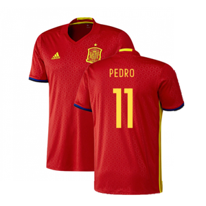 Spain 2016-17 Home Shirt (XS) (Excellent) (Pedro 11)_0