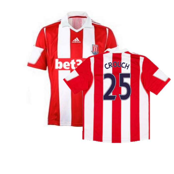 Stoke 2013-14 Home Shirt (XL) (Excellent) (CROUCH 25)