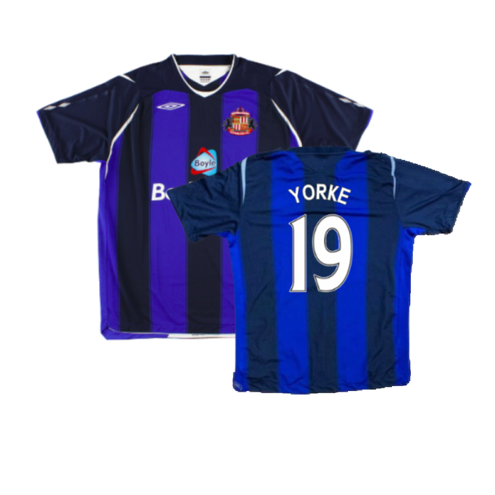 Sunderland 2008-2009 Away Shirt (L) (Excellent) (Yorke 19)