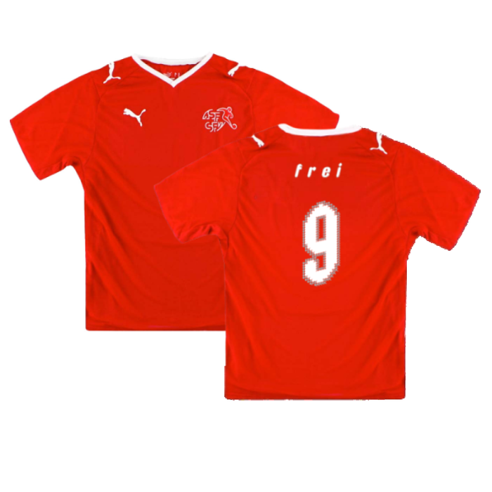 Switzerland 2008-09 Home Shirt (S) (Good) (Frei 9)