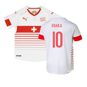 Switzerland 2016 Away Shirt (M) (Good) (Xhaka 10)_0