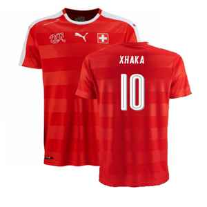 Switzerland 2016-17 Home Shirt (Excellent) (Xhaka 10)_0