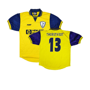 Tottenham 1995-96 Third Shirt (M) (Excellent) (Thorstvedt 13)_0