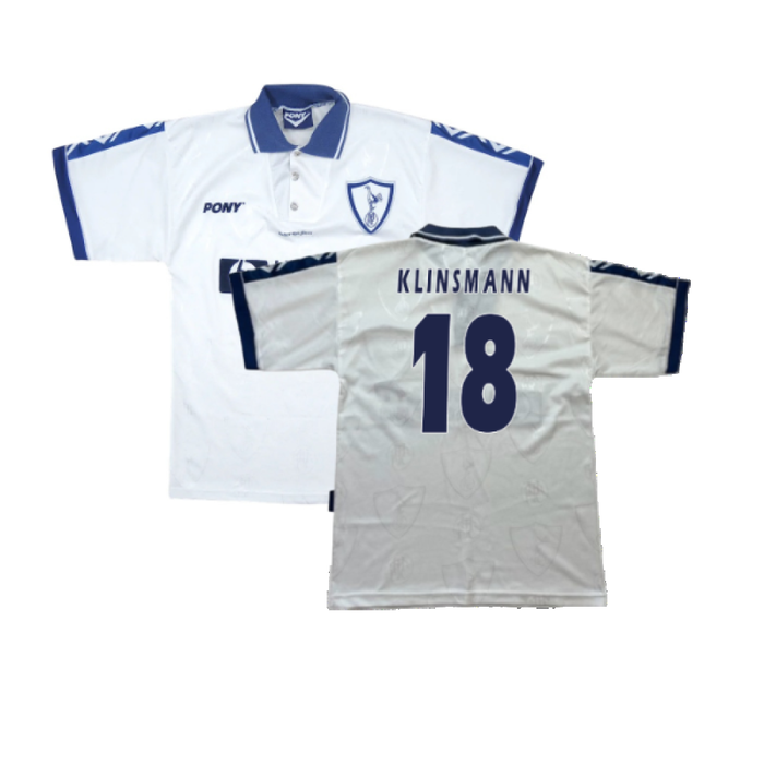 Tottenham 1995-97 Home Shirt (S) (Very Good) (Klinsmann 18)