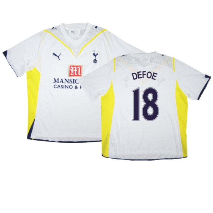 Tottenham 2009-10 Home Shirt (2XL) (Excellent) (DEFOE 18)