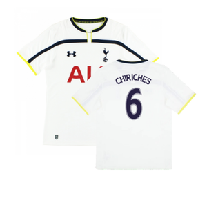 Tottenham 2014-2015 Home Shirt (S) (Very Good) (CHIRICHES 6)_0