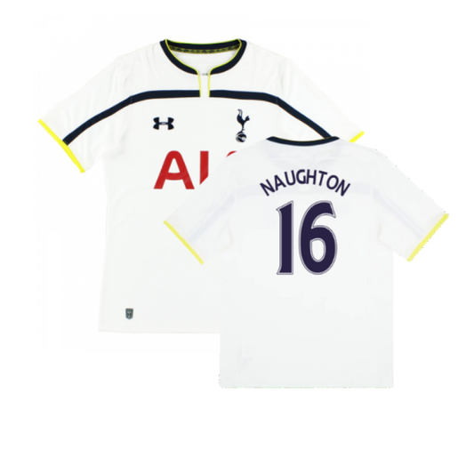 Tottenham 2014-2015 Home Shirt (S) (Very Good) (NAUGHTON 16)_0