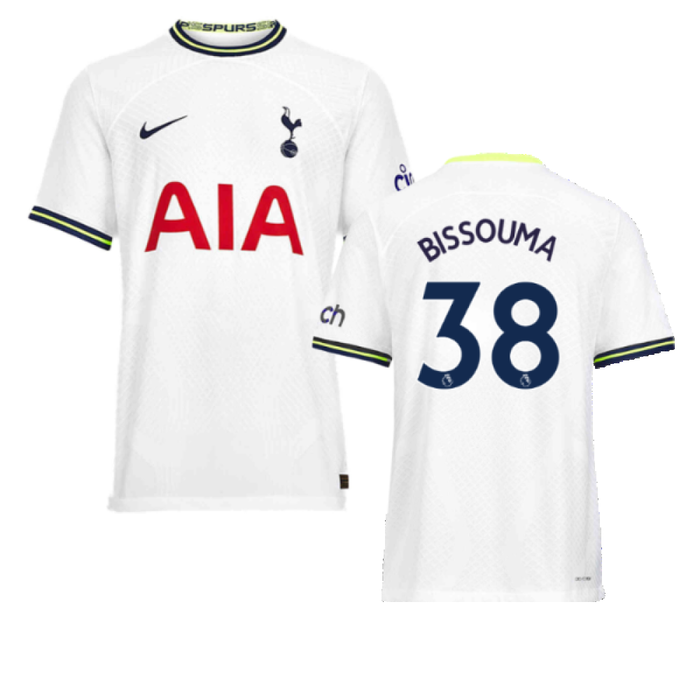 Tottenham 2022-23 Home Shirt (SB) (BISSOUMA 38) (Very Good)