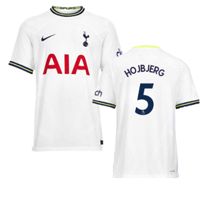 Tottenham 2022-23 Home Shirt (7-8y) (HOJBJERG 5) (Excellent)_0