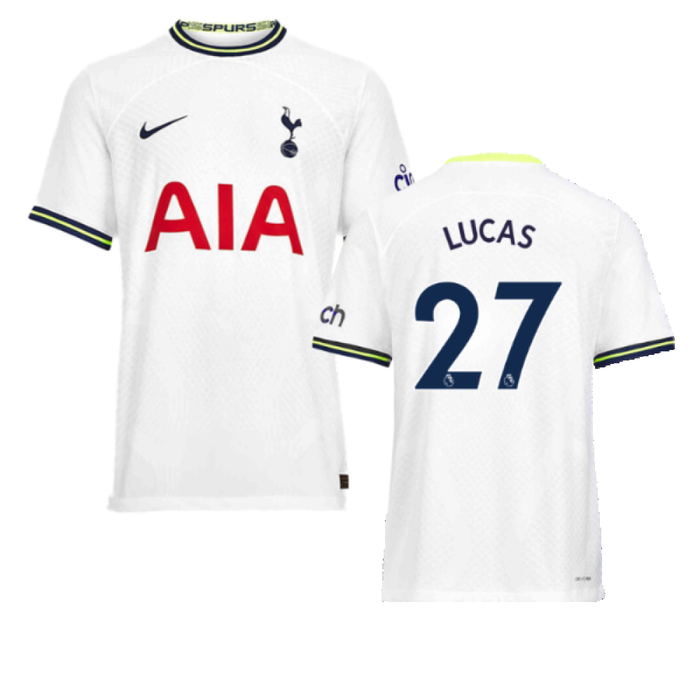 Tottenham 2022-23 Home Shirt (XL) (LUCAS 27) (Mint)