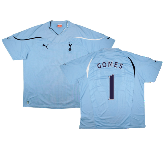 Tottenham Hotspur 2010-11 Away Shirt (Sponsorless) (2xL) (Gomes 1) (Excellent)