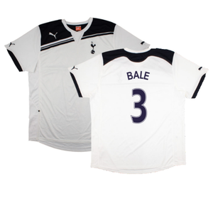 Tottenham Hotspur 2010-11 Home Shirt (Sponsorless) (2XL) (Mint) (Bale 3)_0