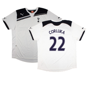 Tottenham Hotspur 2010-11 Home Shirt (Sponsorless) (2XL) (Mint) (Corluka 22)_0