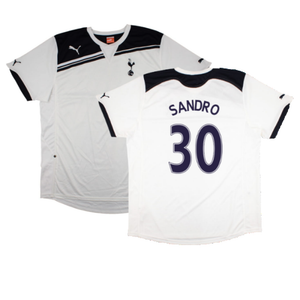 Tottenham Hotspur 2010-11 Home Shirt (Sponsorless) (2XL) (Mint) (Sandro 30)_0