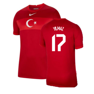 Turkey 2020-21 Away Shirt (M) (YILMAZ 17) (Good)_0