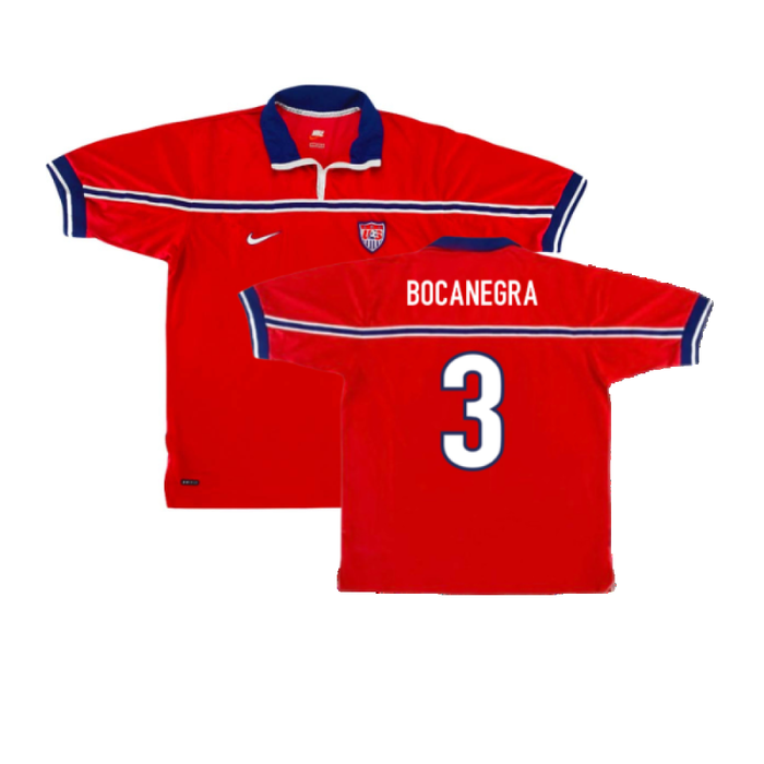 USA 1998-00 Away Shirt (Very Good) (BOCANEGRA 3)