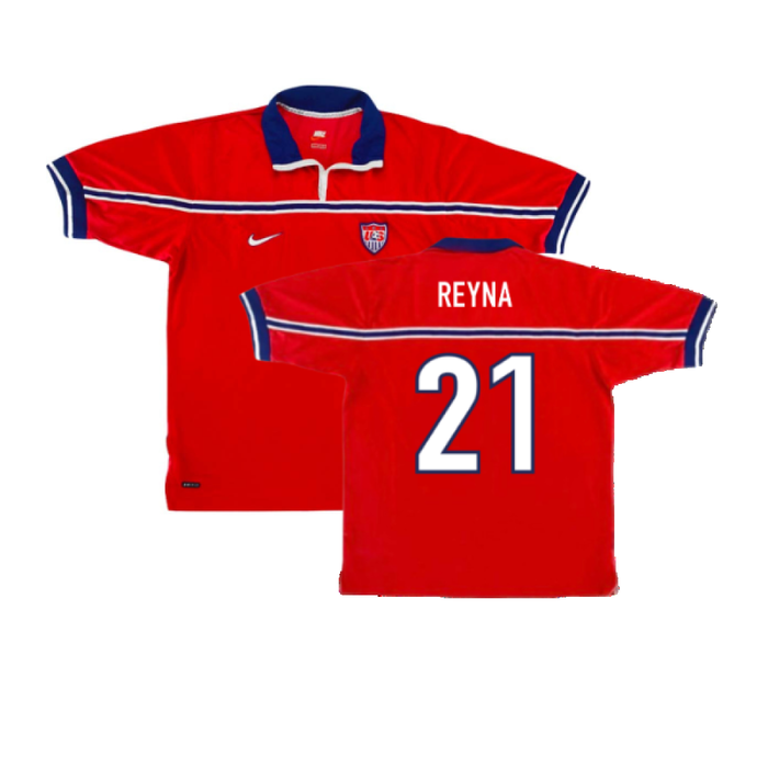 USA 1998-00 Away Shirt (Very Good) (Reyna 21)