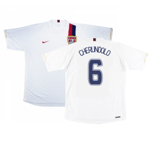 USA 2006-08 Home Shirt (L) (Very Good) (Cherundolo 6)_0