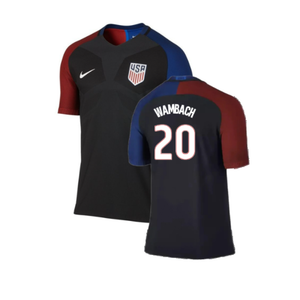 USA 2016-18 Away Shirt (M) (Very Good) (Wambach 20)_0