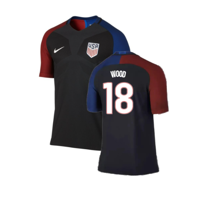 USA 2016-18 Away Shirt (M) (Very Good) (Wood 18)