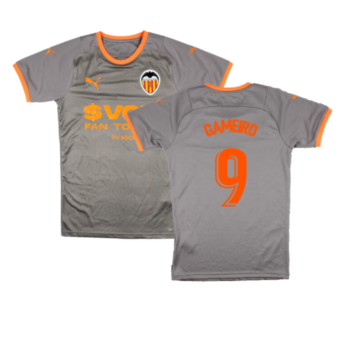 Valencia 2021-22 Fourth Shirt (XS) (Excellent) (GAMEIRO 9)