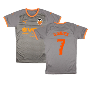 Valencia 2021-22 Fourth Shirt (XL) (Mint) (G.GUEDES 7)_0