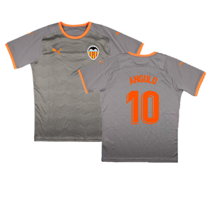 Valencia 2021-22 Fourth Shirt (Sponsorless) (M) (Mint) (ANGULO 10)_0