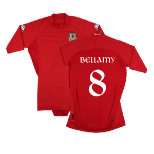 Wales 2004-05 Home Shirt (L) (Very Good) (Bellamy 8)_0