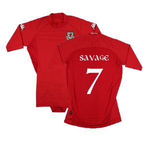 Wales 2004-05 Home Shirt (L) (Very Good) (Savage 7)_0